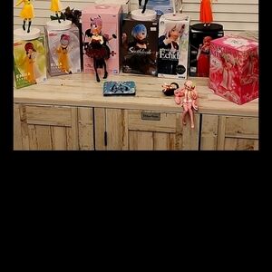 Anime Figurine Collection (Miku, Angel, Devil and White Hair Only)